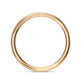 18ct Rose Gold 0.15ct Diamond Queen's Jubilee Hallmark 5mm Ring