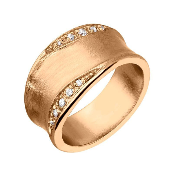 Sylva Sterling Silver Rose Gold Vermeil Ring CHO-066