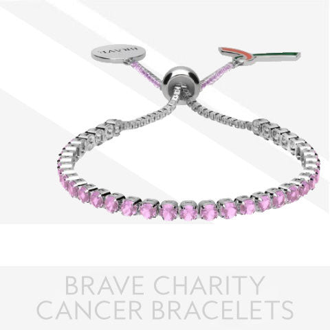 Brave Ribbon Cancer Charity Bracelets